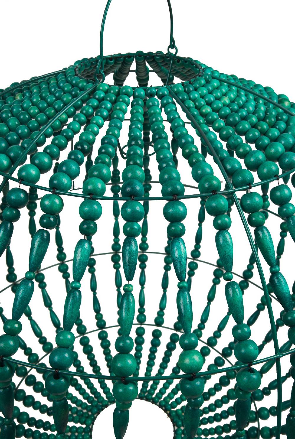 Novità Home Bubbles - Paralume Planetario Palline E Ovali In Legno Verde S