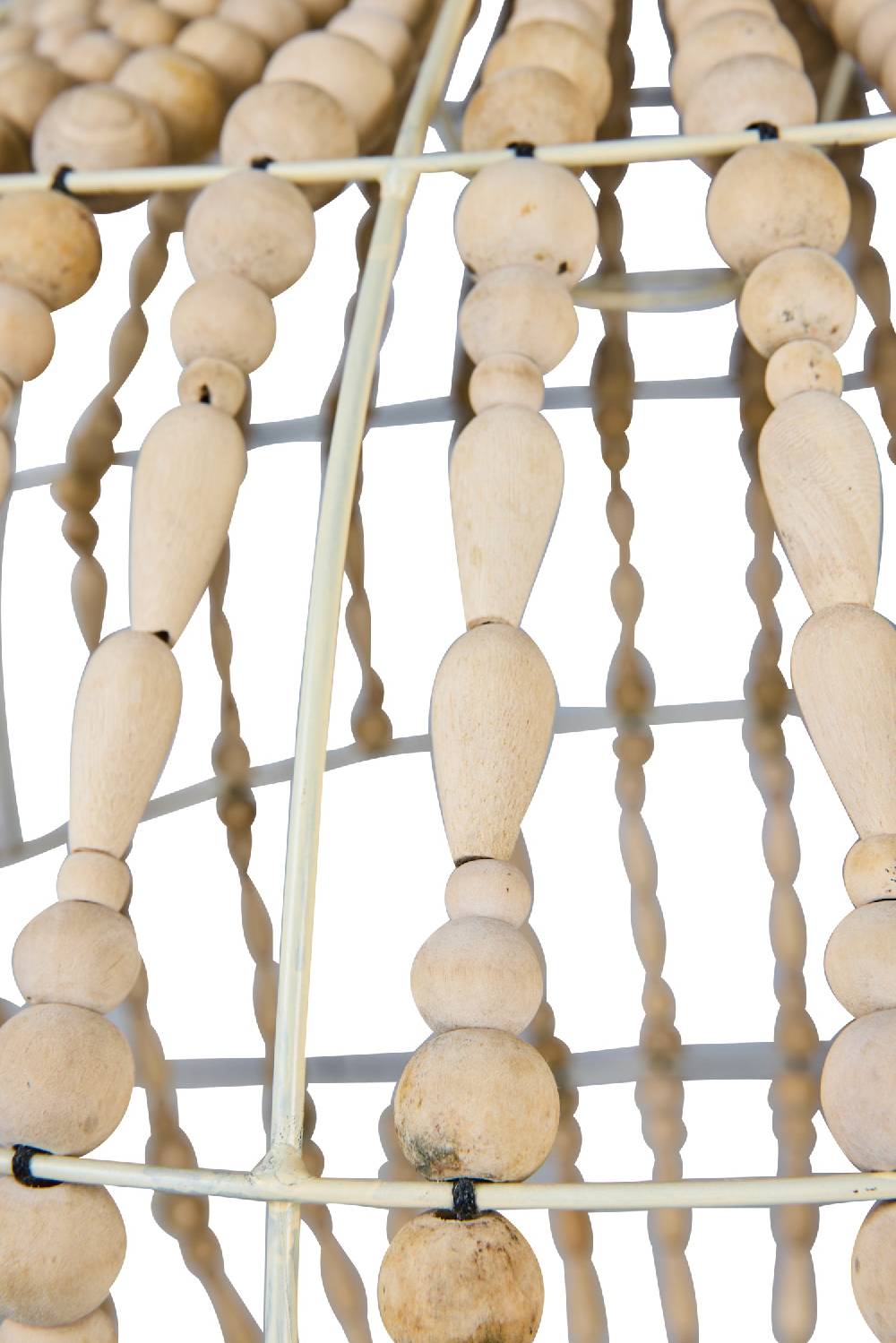 Novità Home Bubbles - Paralume Planetario Palline E Ovali In Legno Natural