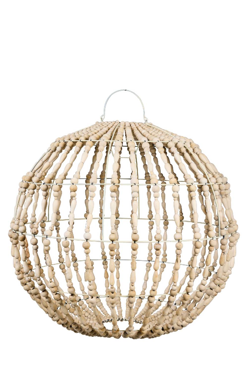 Novità Home Bubbles - Paralume Planetario Palline E Ovali In Legno Natural
