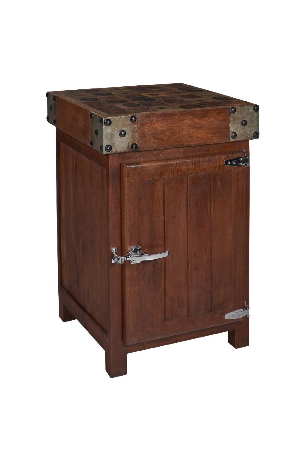 Novità Home Butcher - Credenza Piccola Tagliere Con 1 Sportello In Legno