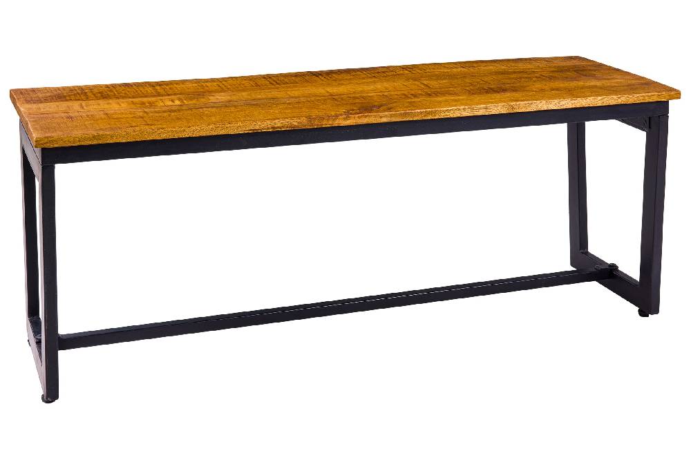 Novità Home Butler - Tavolino Caffe Basso Rettangolare Piano In Legno