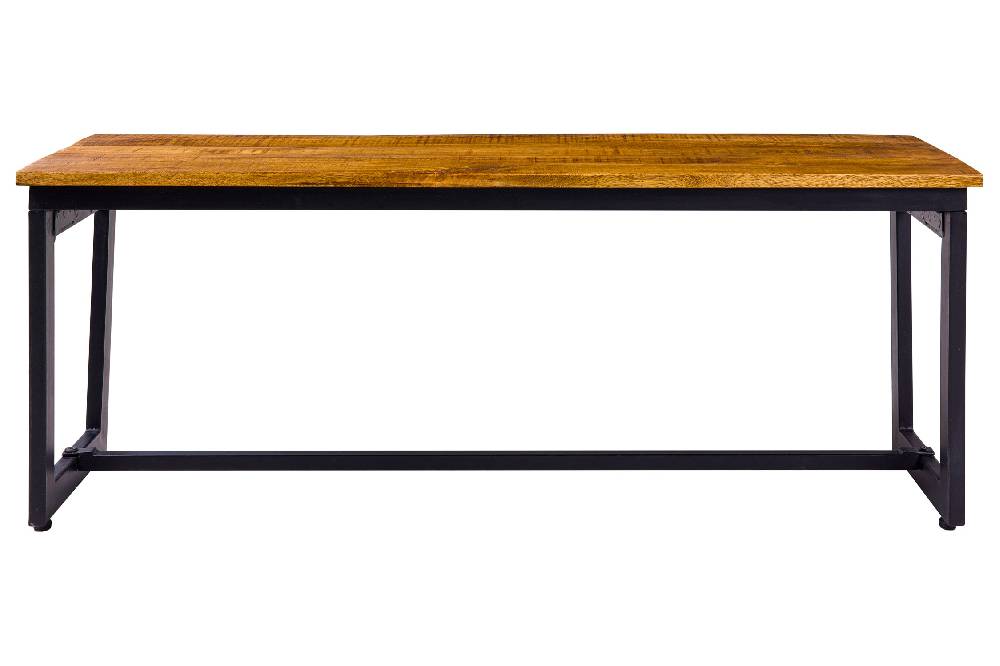 Novità Home Butler - Tavolino Caffe Basso Rettangolare Piano In Legno