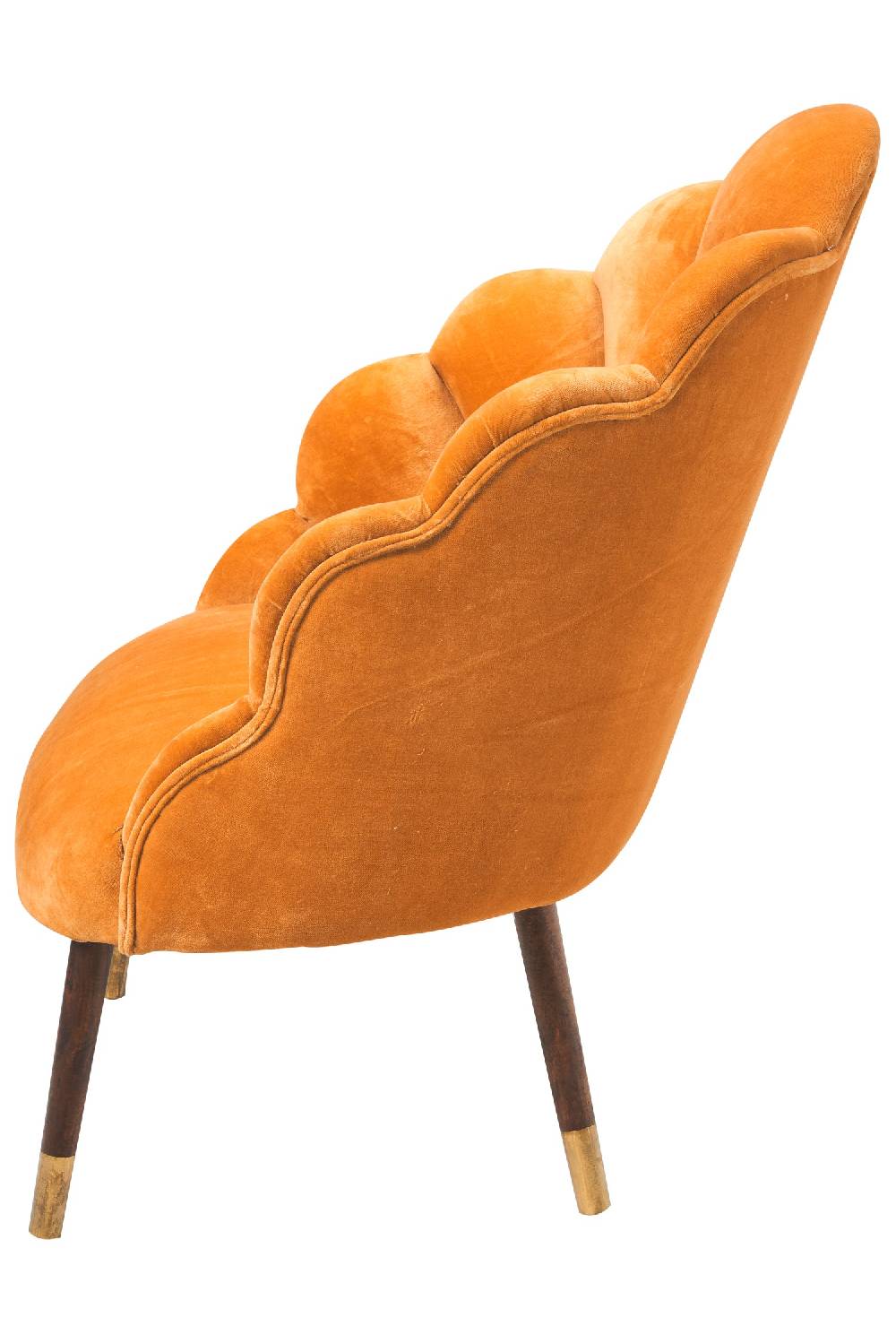 Novità Home Butterfly - Poltroncina Imbottita Caramello