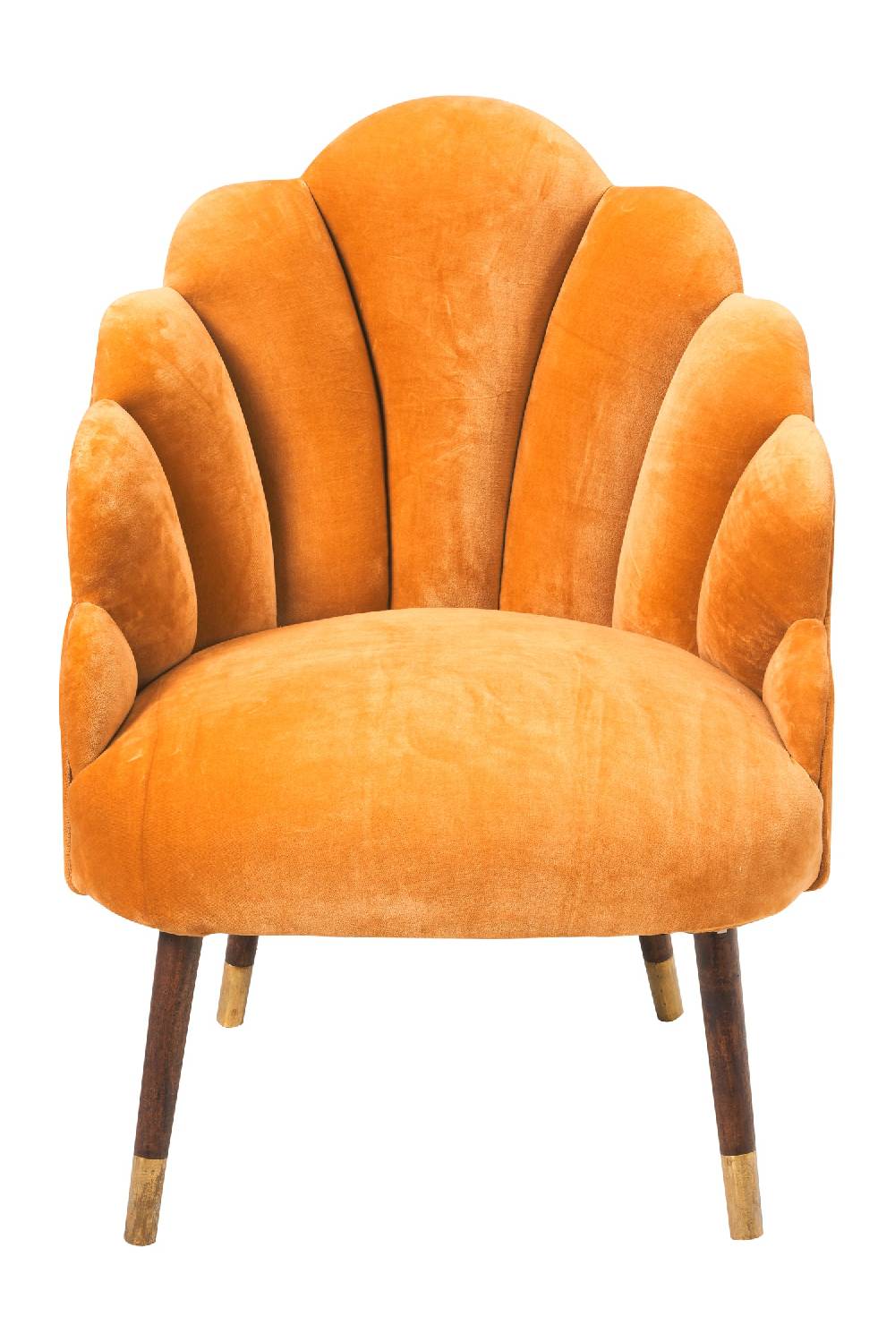 Novità Home Butterfly - Poltroncina Imbottita Caramello