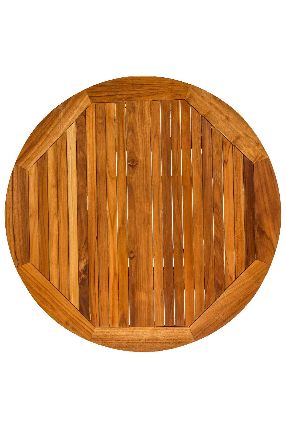 Novità Home Cabrera - Tavolo Rotondo Pieghevole In Teak Marrone