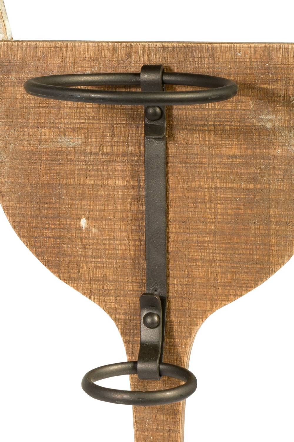 Novità Home Calice - Portabottiglie Da Parete In Legno E Metallo