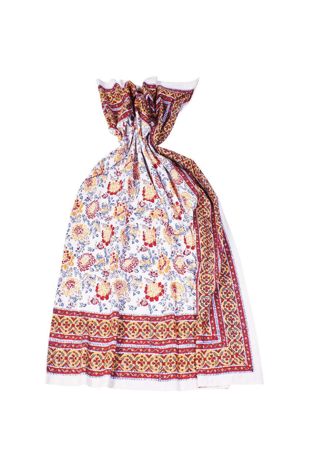 Novità Home Capoliveri - Mezzero Singolo Decor Rosso, Blue In Cotone