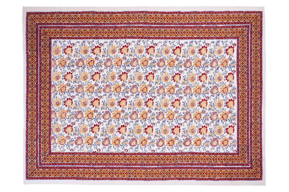 Novità Home Capoliveri - Mezzero Singolo Decor Rosso, Blue In Cotone