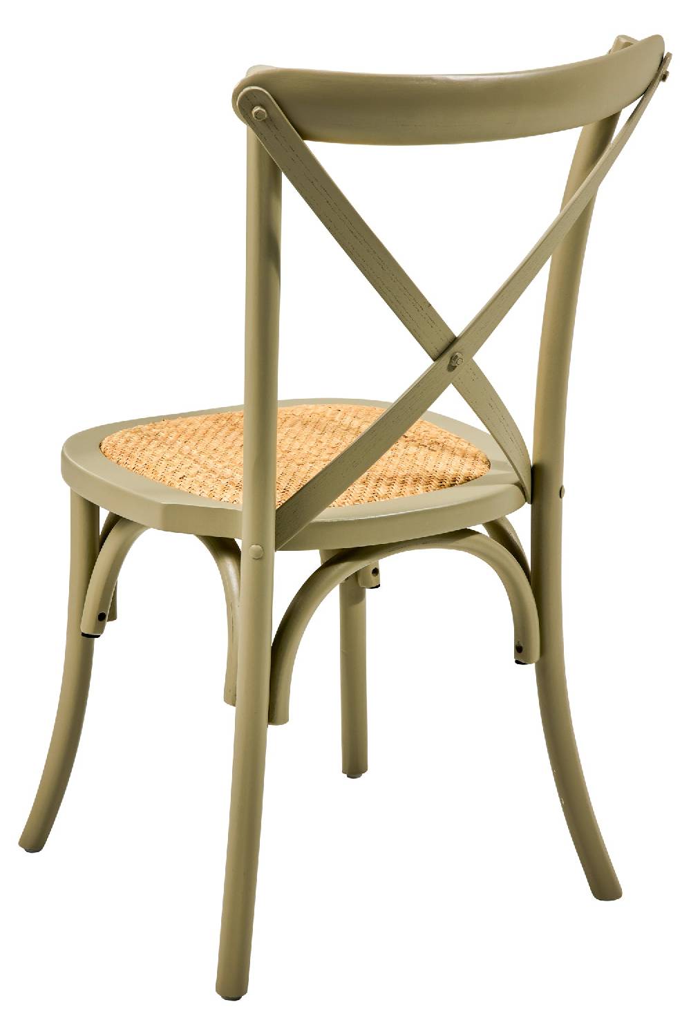 Novità Home Carla - Sedia In Rubberwood Grigia Impilabile