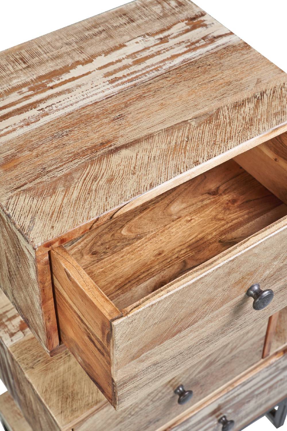 Novità Home Cassettiera Graffiti 4 Cassetti Sfalsati