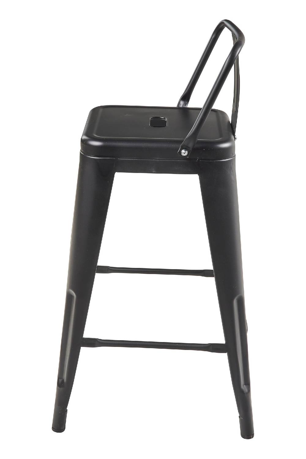 Novità Home Cindy - Sgabello Seggiolone In Metallo Nero