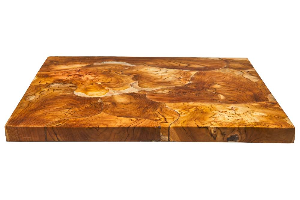 Novità Home Craftsman - Piano Quadrato Legni Assemblati Teak 70X70