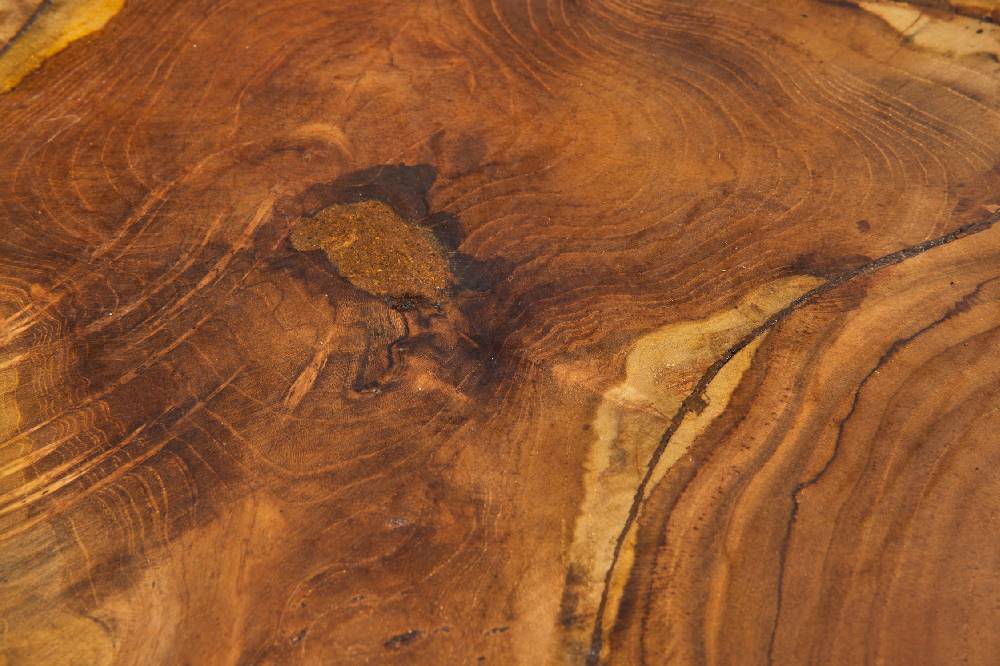 Novità Home Craftsman - Piano Tondo Legni Assemblati In Teak