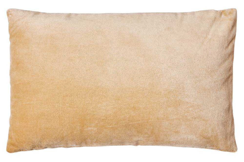 Novità Home Cuscino - velluto di cotone beige rettangolare