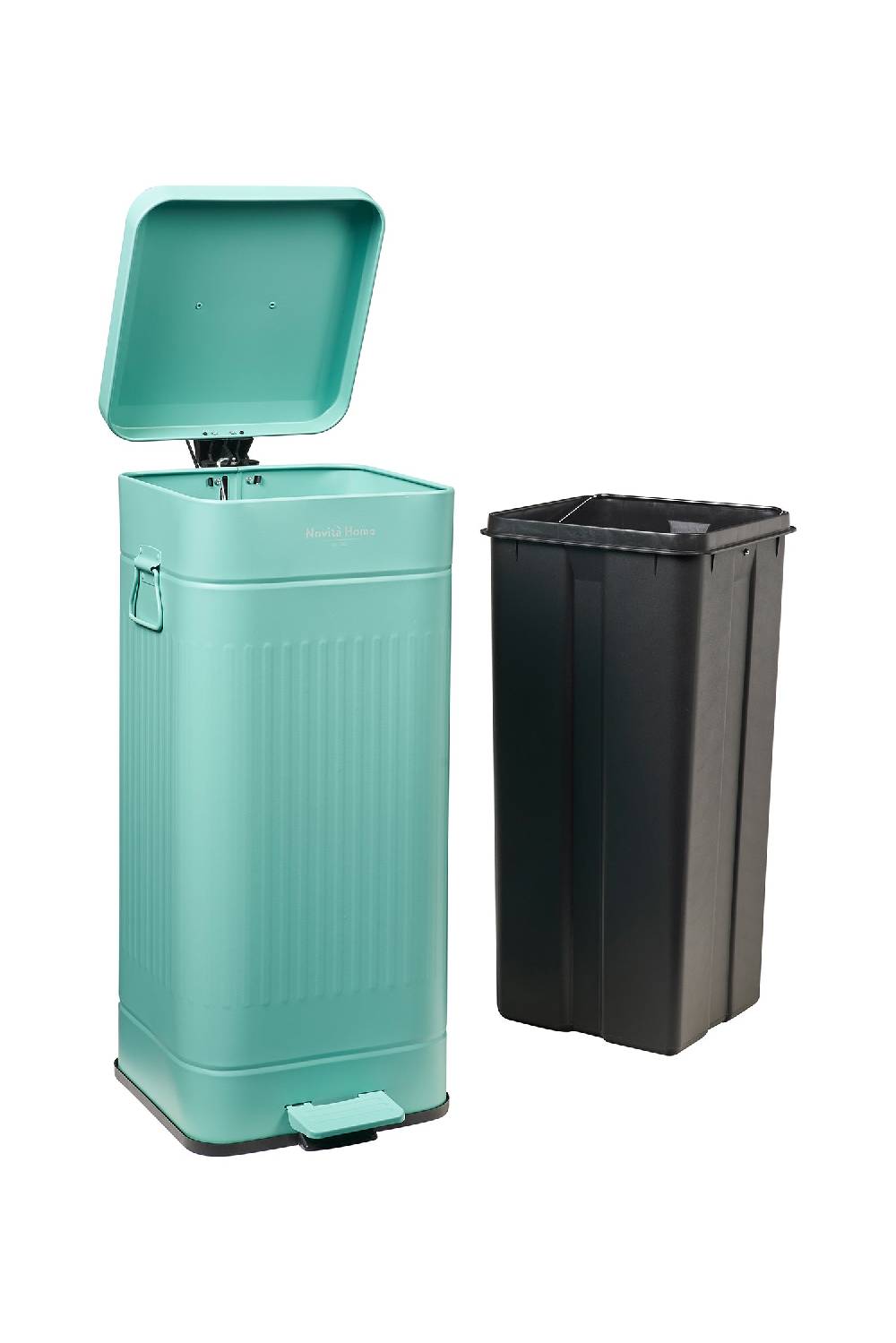 Novità Home Daily Trash - Pattumiera Tiffany Opaca - Grande 30 L - In Metallo