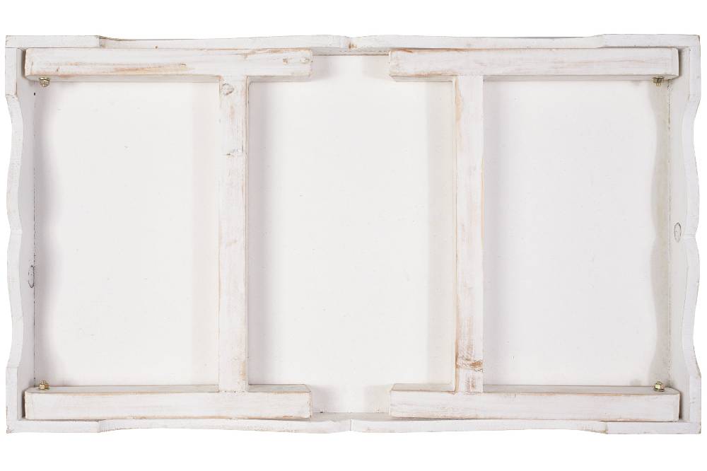 Novità Home Daily Use - Vassoio Letto Rettangolare Gambe Pieghevoli Bainco