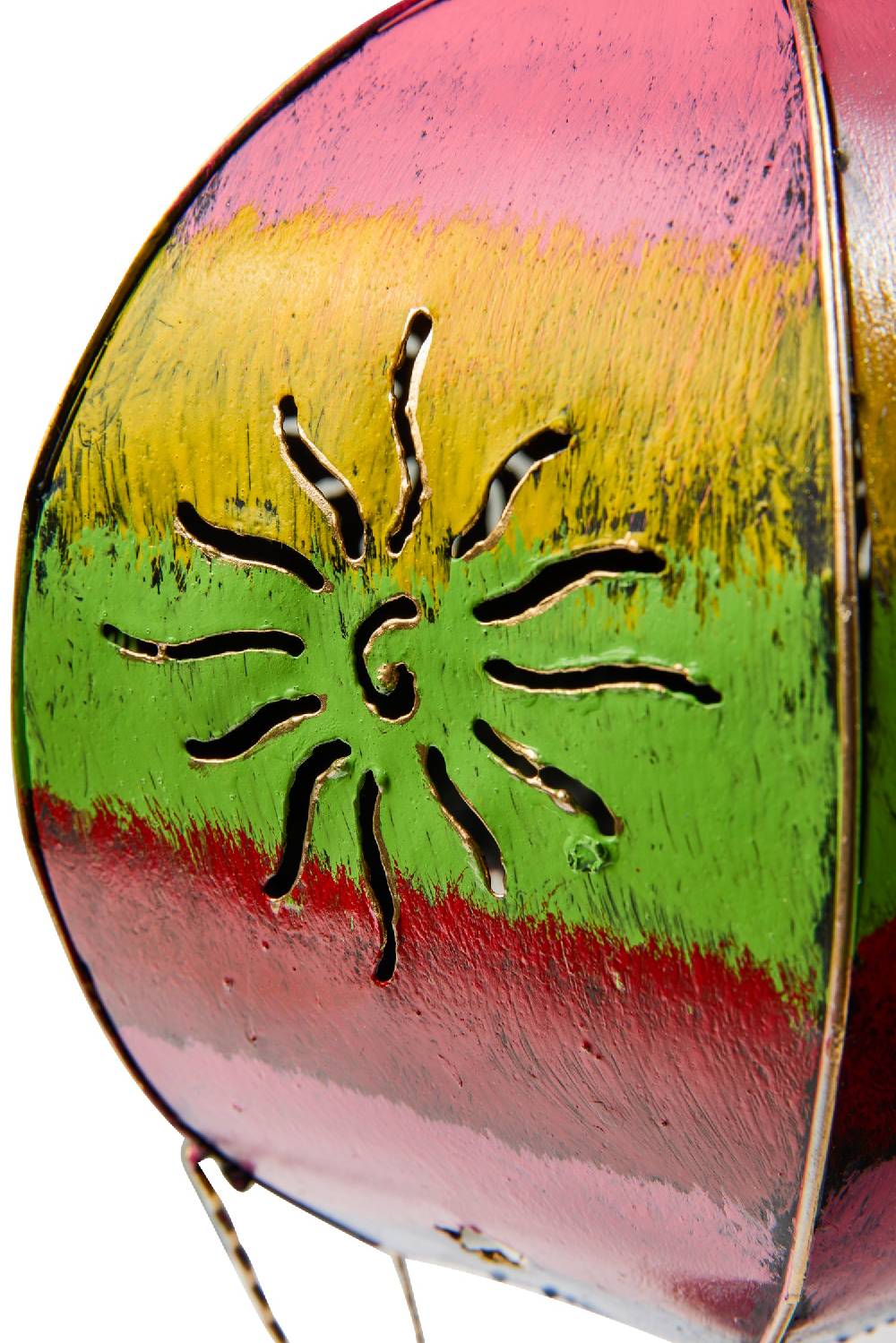 Novità Home Decor - Air Balloon In Ferro Porta Tea Light Misura Grande