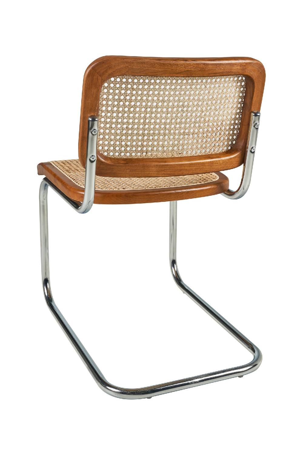 Novità Home Diletta - Sedia In Olmo E Rattan Con Struttura Marrone