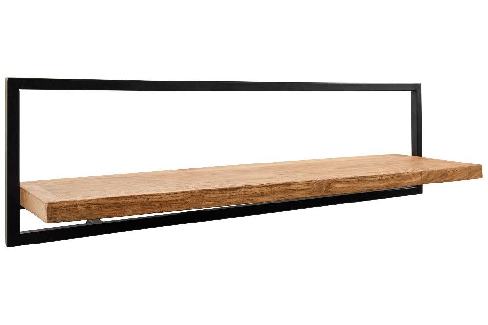 Novità Home Farley - Mensola Con Stuttura Da Parete In Ferro