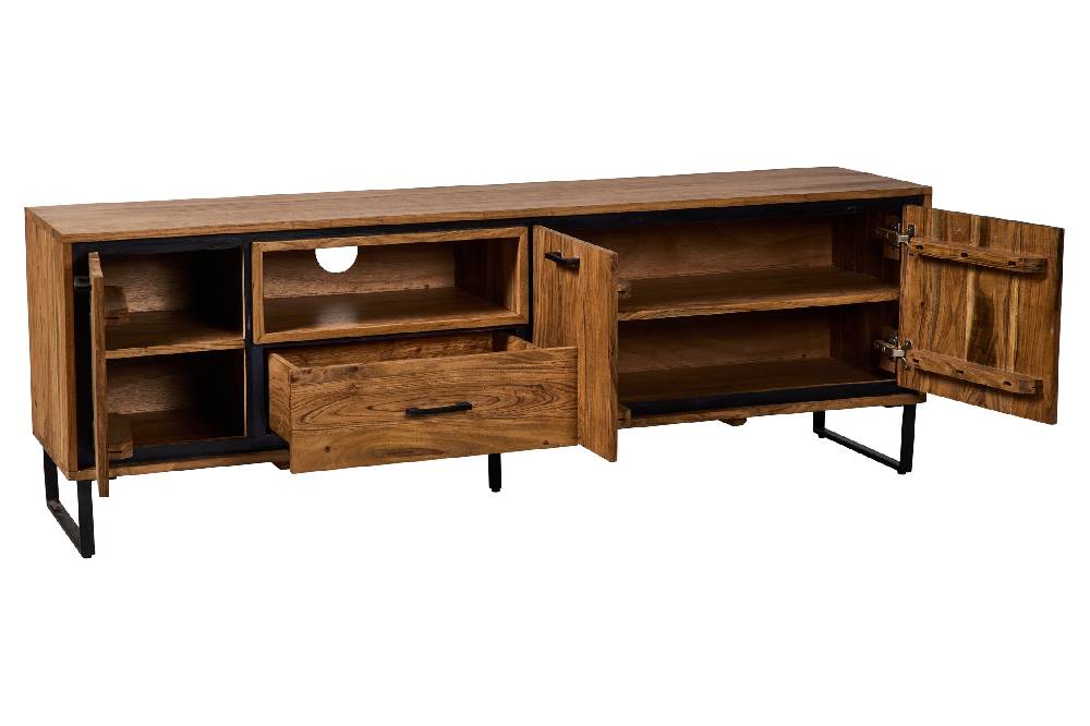 Novità Home Farley - Mobile Basso Tv 3 Sportelli 1Cassetto 1 Piano Aperto