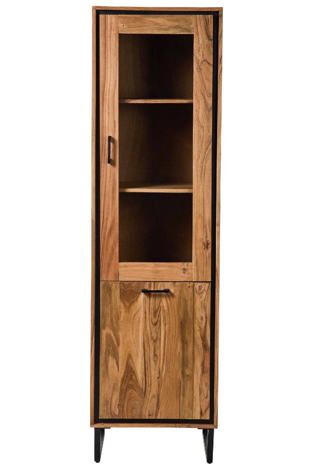 Novità Home Farley - Vetrinetta Alta 1 Sportello Vetro 1 Sportello Chiuso