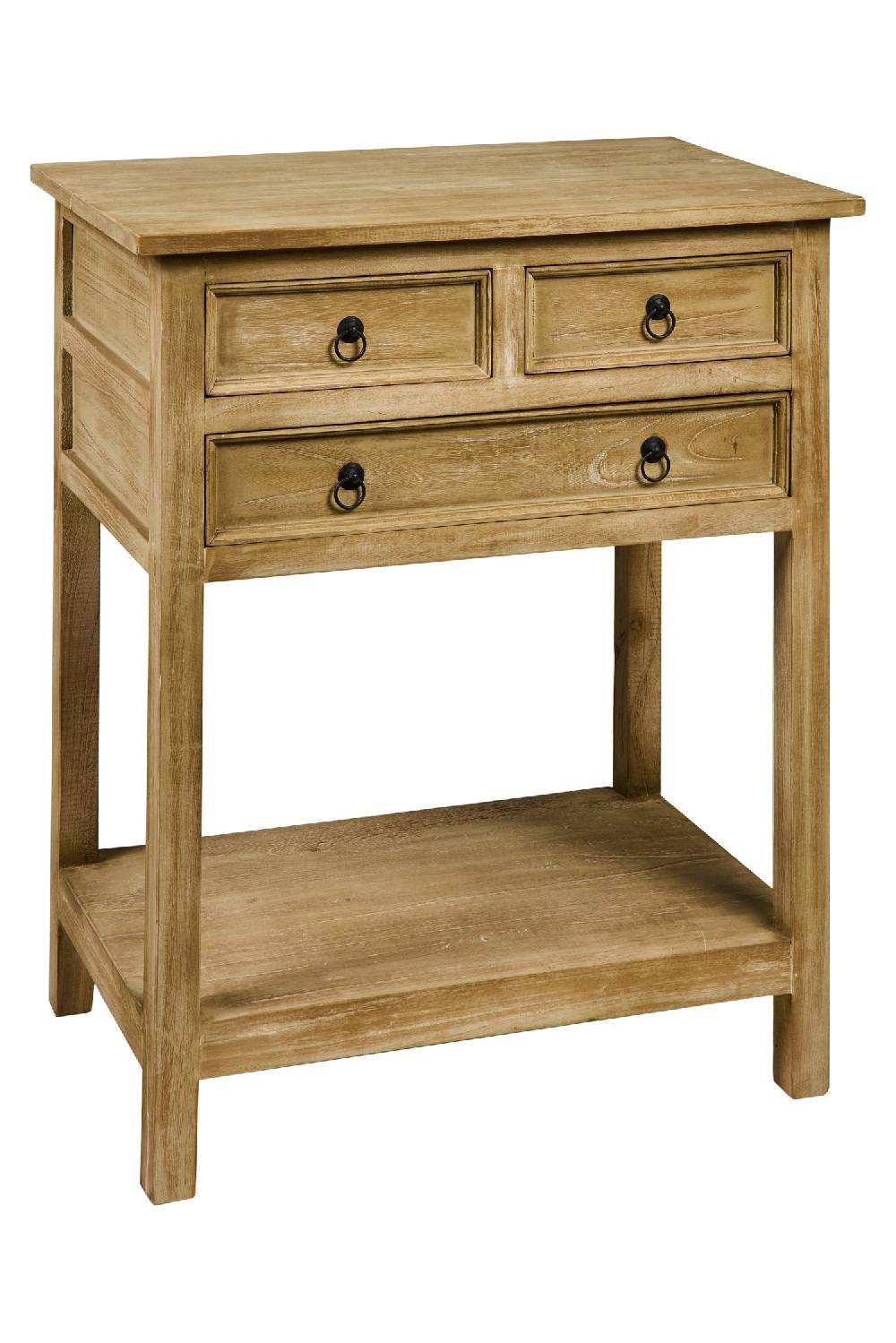 Novità Home Floriane - Mobiletto Comodino 4 Casetti Natural Vintage