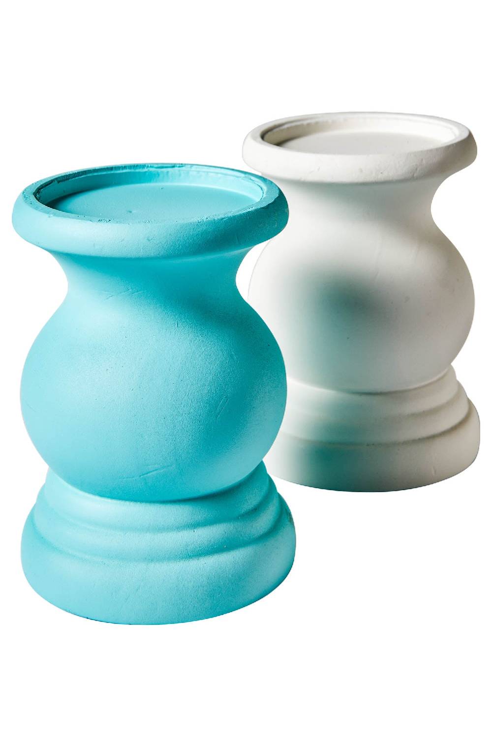 Novità Home Friendly - Porta Candele Tornito Turquese