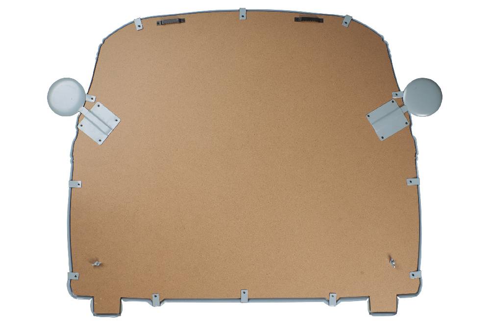 Novità Home Frontale Furgone - Specchio Rettangolare In Metallo Celeste