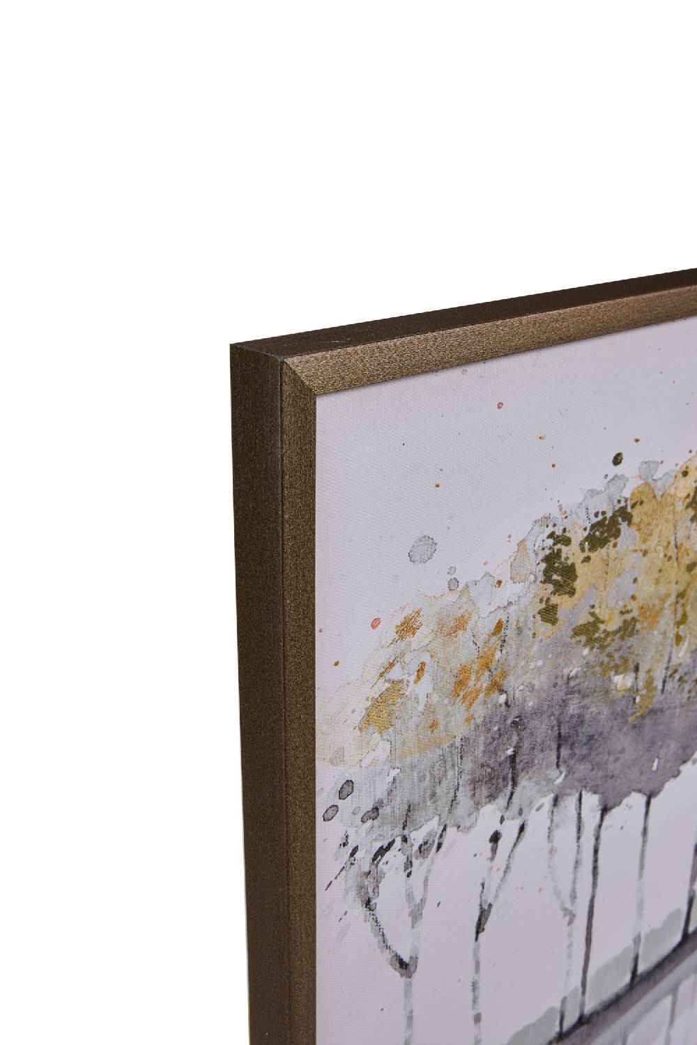 Novità Home Gallery - Tela Dipinta Il Lago In Autunno