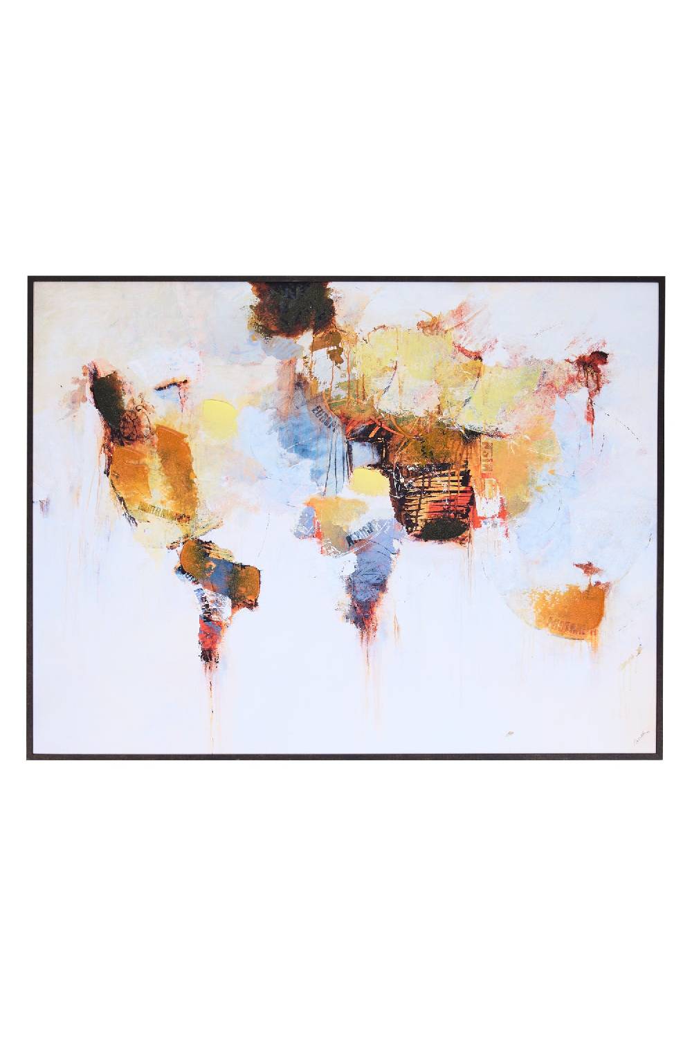 Novità Home Gallery - Tela Dipinta Worldwide Con Cornice