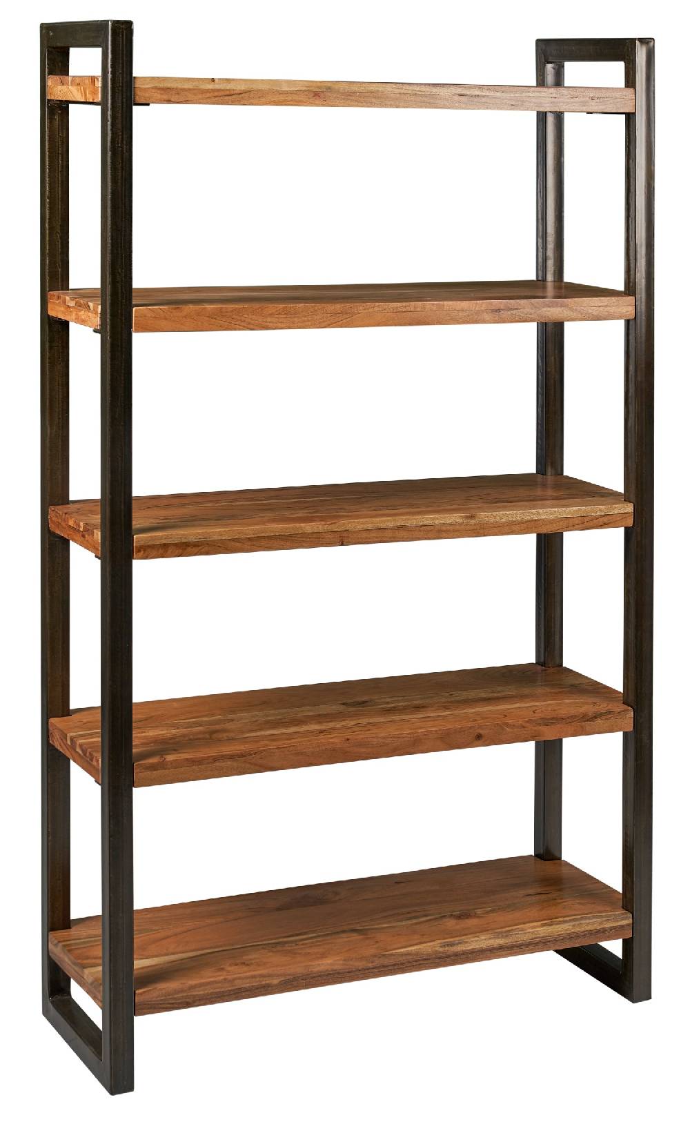 Novità Home Gosberg - Libreria 5 Ripiani In Legno E Metallo