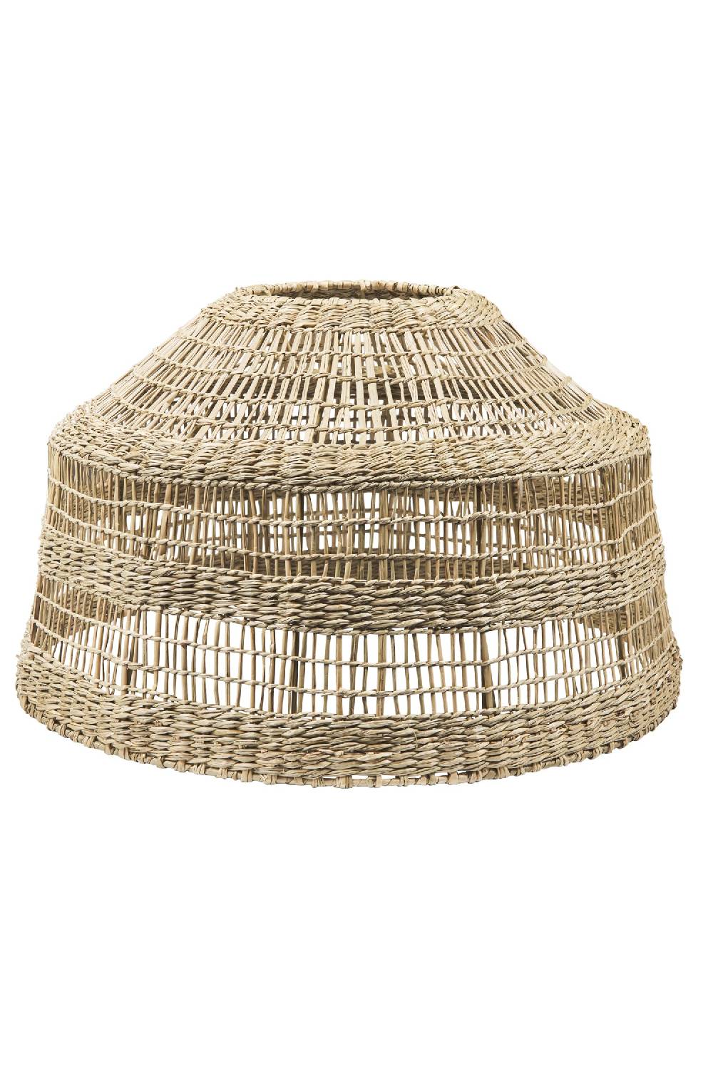 Novità Home Handmade - Cappello Lamp.Erba Naturale Trapezio Isoscele Bombato