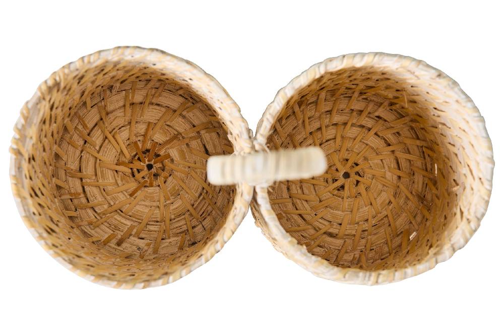 Novità Home Homemade - Cestino Porta Olio Aceto Con Manico