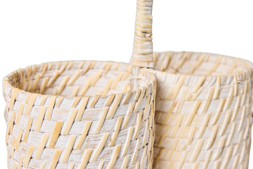 Novità Home Homemade - Cestino Porta Olio Aceto Con Manico