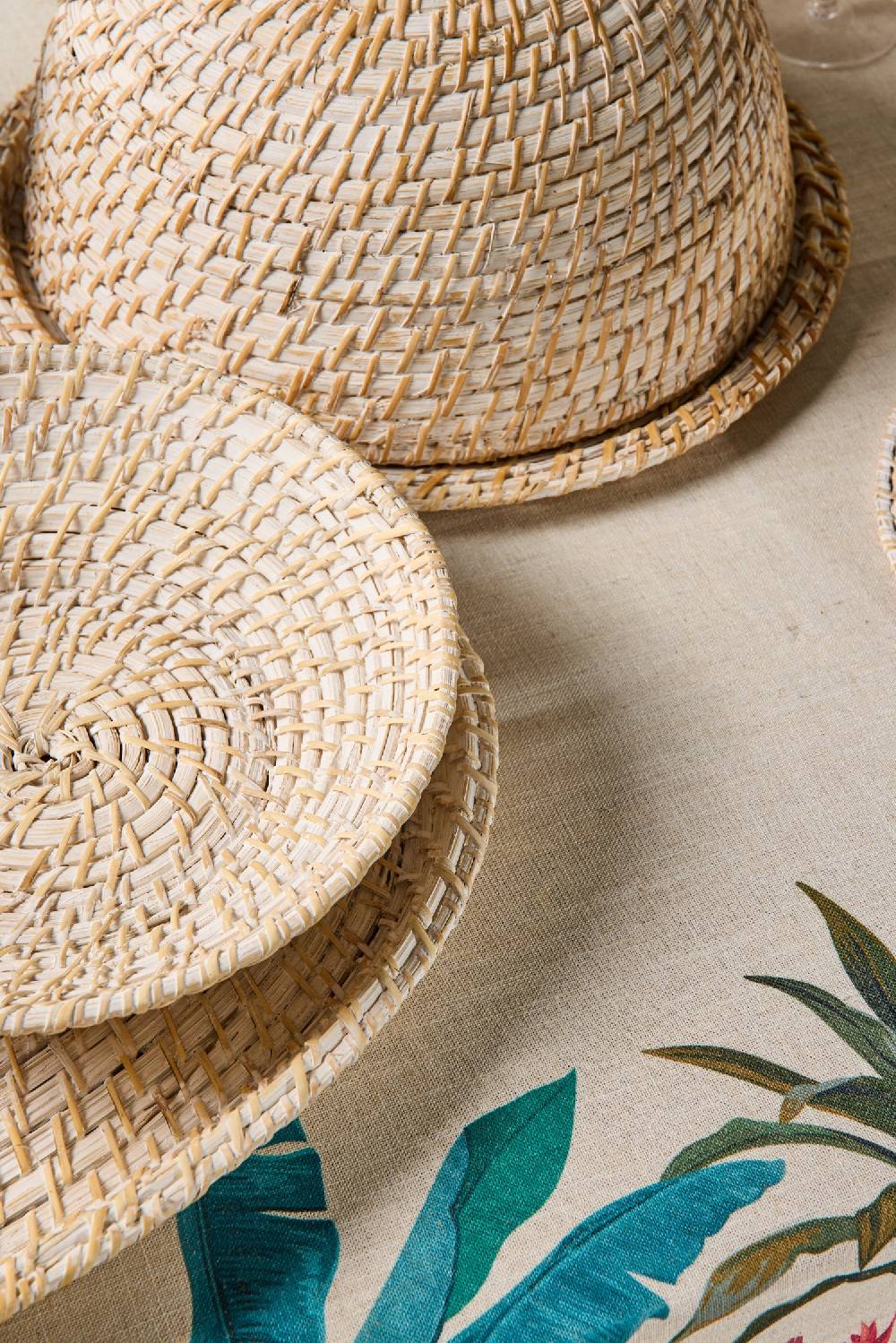 Novità Home Homemade - Cestino Portapane Ovale Set 1/2