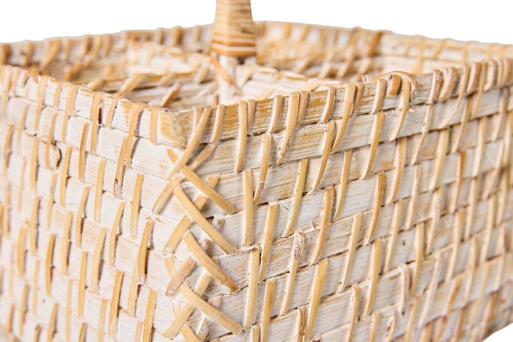 Novità Home Homemade - Cestino Rettangolare Condimenti 4 Divisori Con Manico