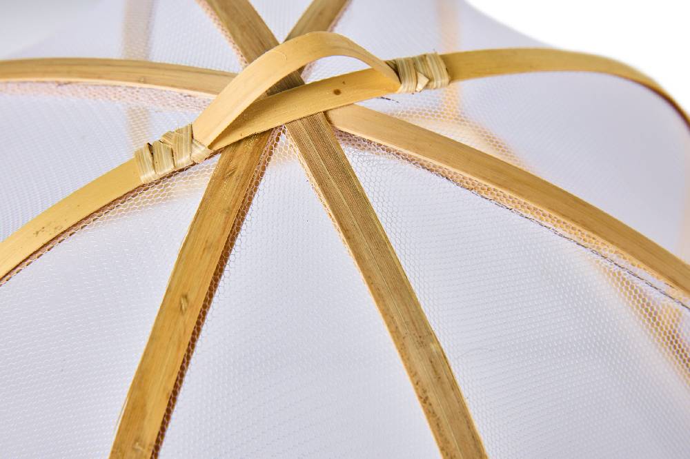 Novità Home Homemade - Coprivivande Trasparente Base Quadrata Naturale