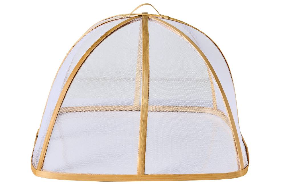 Novità Home Homemade - Coprivivande Trasparente Base Quadrata Naturale