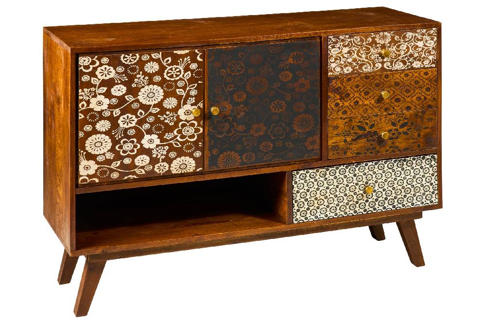 Novità Home Honfleur - Credenza 2 Sportelli 4 Cassetti