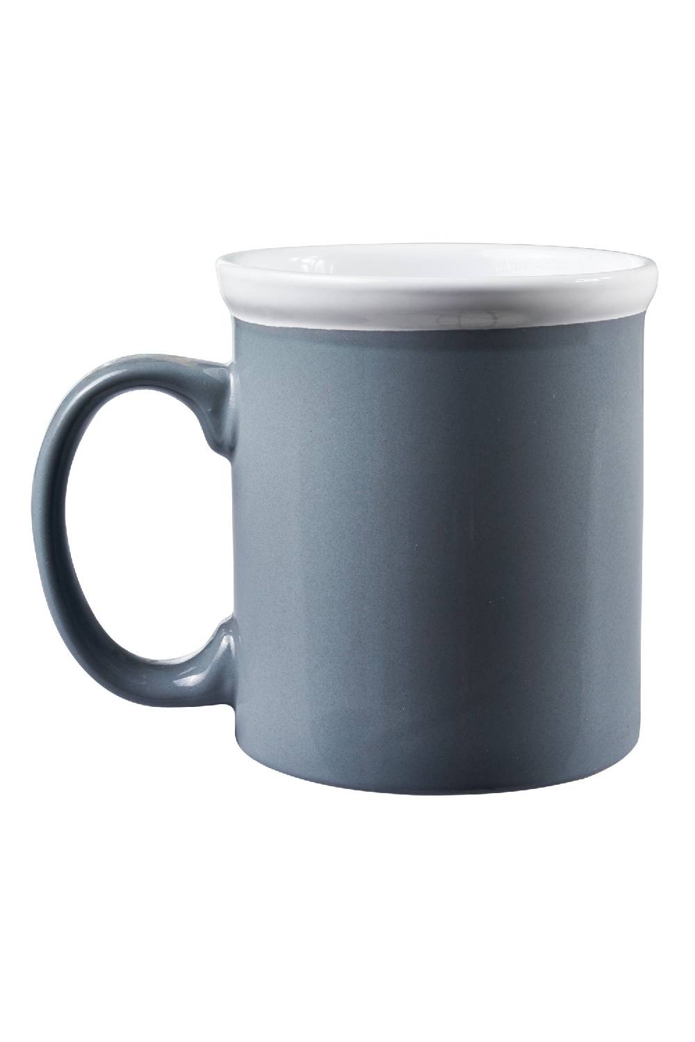 Novità Home Imperfect - lauro tazza grande grigio e bianco