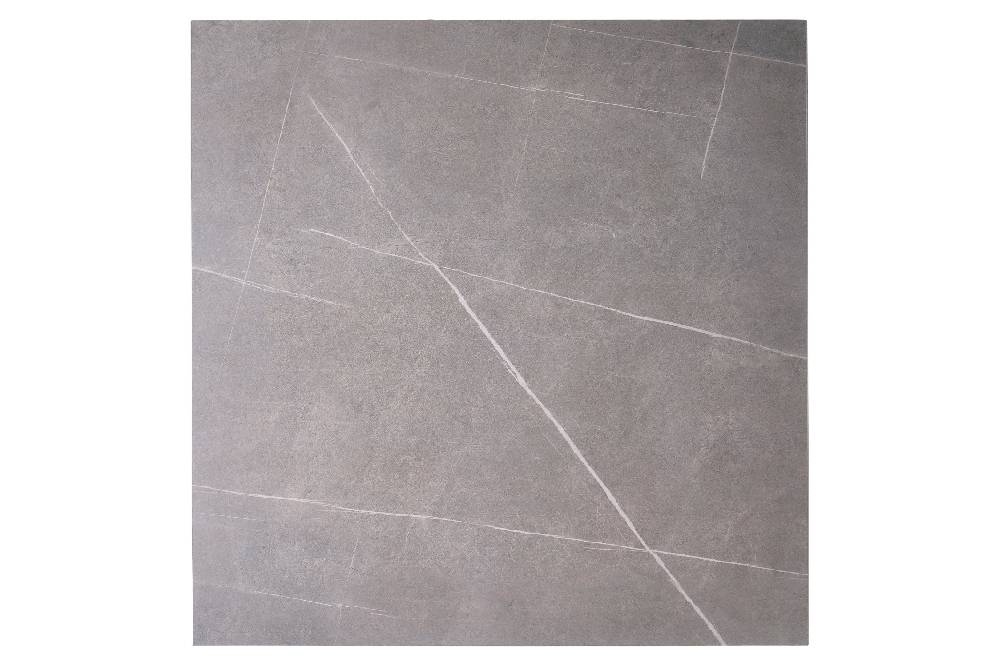 Novità Home In Out - Tavolo In Pietra Sinterizzata E Alluminio Grigio 80cm