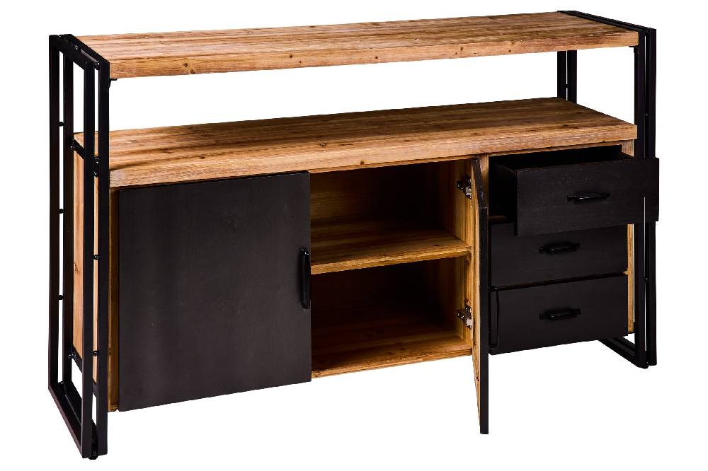 Novità Home Innovation - Credenza 2 Sportelli 3 Cassetti