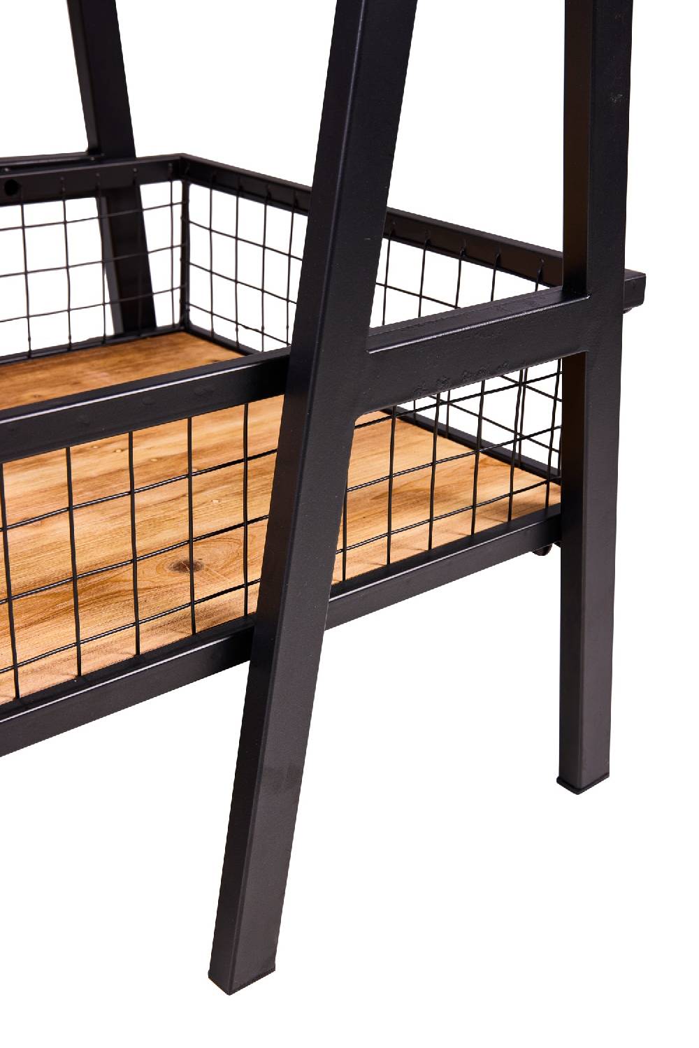 Novità Home Innovation - Tavolo Con Ruote Doppio Ripiano Smontabile