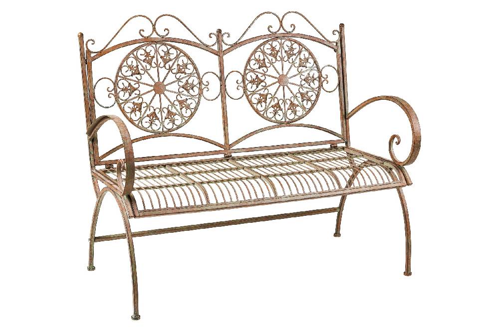 Novità Home Iron Line - Set 4 Salotto Da Esterno In Ferro Verde