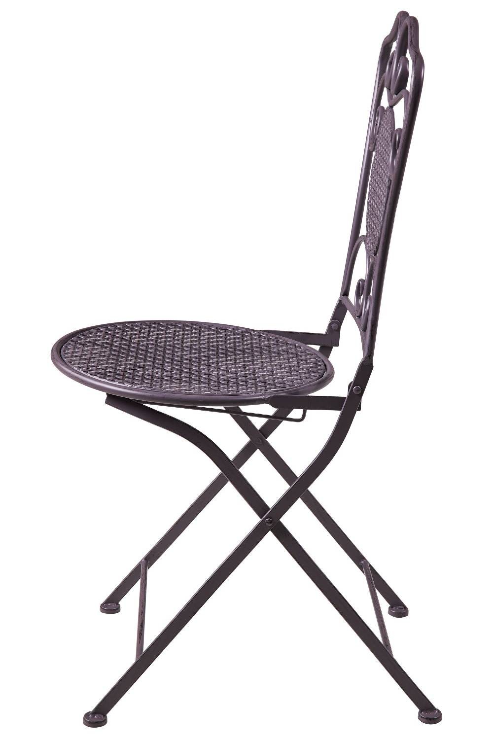 Novità Home Isabelle - Set 1/3 Tavolo Con Due Sedie Grigio