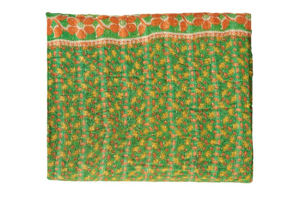 Novità Home Kantha - copriletto originale in cotone - 150x220 - assortiti