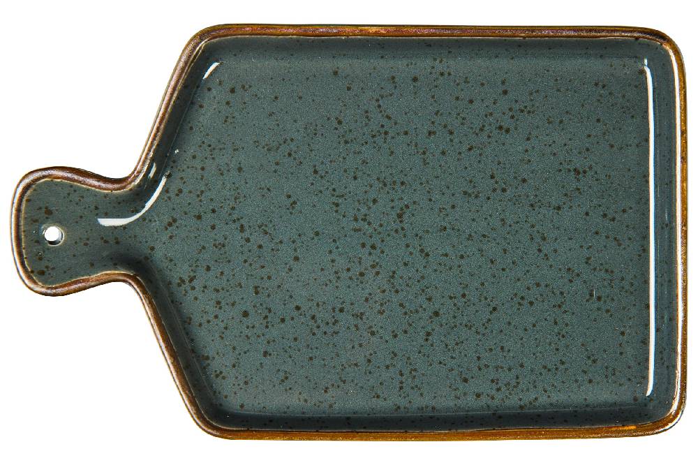 Novità Home Kitchen - Piattino A Forma Di Tagliere Grigio