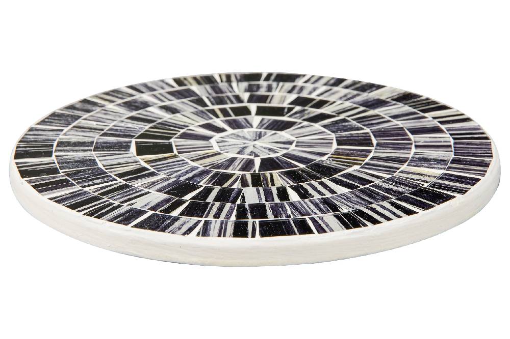 Novità Home Kitcken - Sottopentola Mosaico Bianco Nero