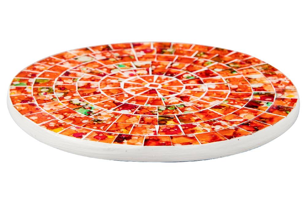 Novità Home Kitcken - Sottopentola Mosaico Tonalita Arancio