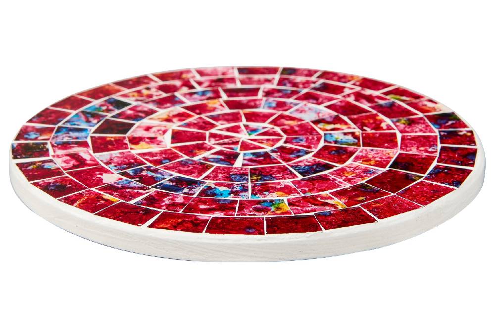 Novità Home Kitcken - Sottopentola Mosaico Tonalita Rosso